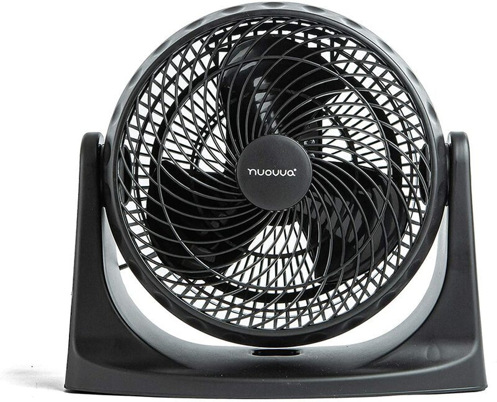 Powerful Silent Adjustable Table Fan, 3 Speed Turbo Cooling Desk Fan - by Nuovva
