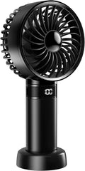 Mini Handheld Fan - Portable, Fold, Desk Cooler - Cooling USB Rechargeable 4000Mah A+