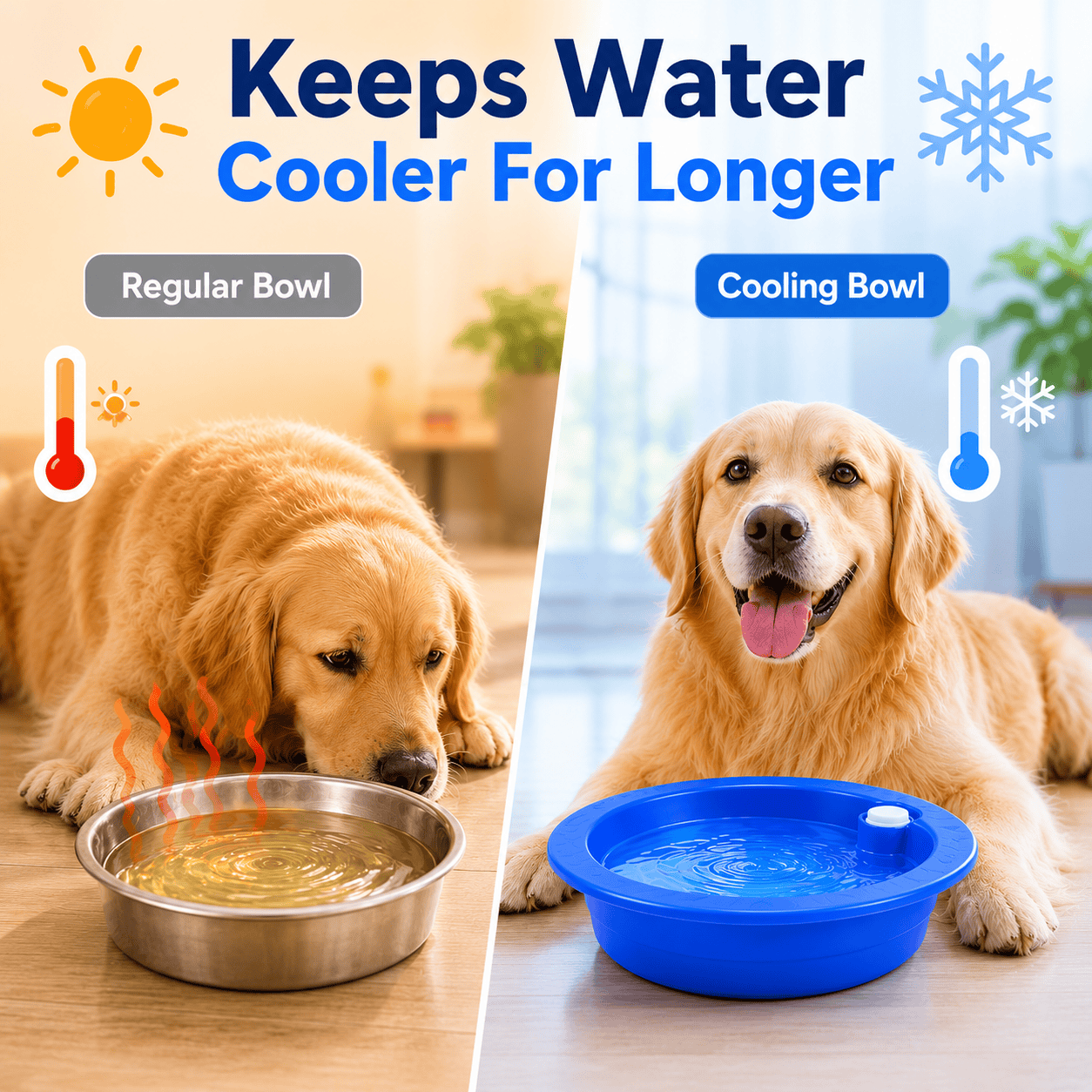 Freeze-Activated Cooling Bowl